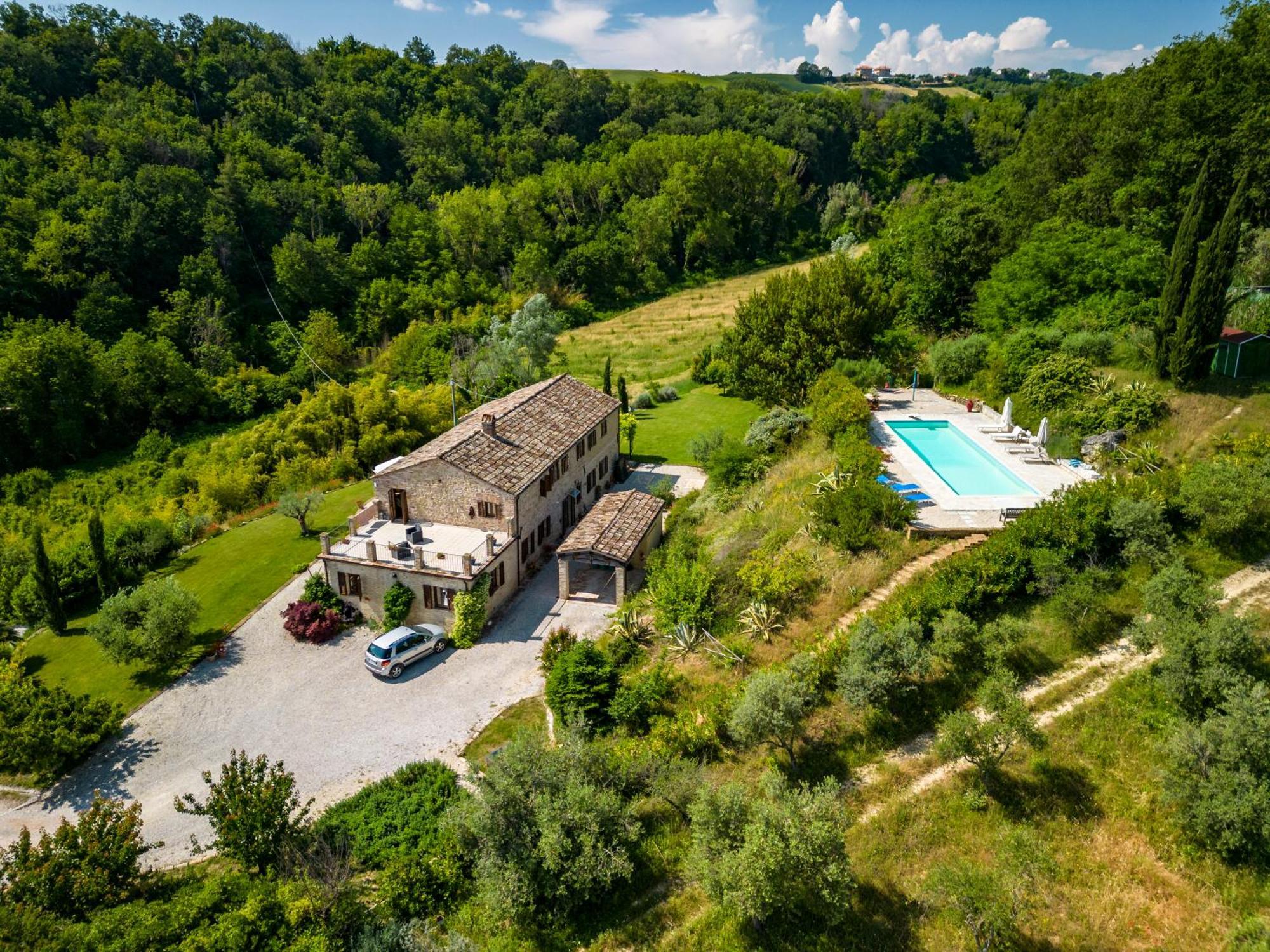 Apartmán Casa Delle Sorgenti Montefiore dellʼAso Exteriér fotografie